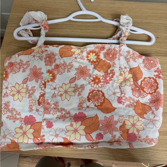 Altar’d State floral crop top tank - Picture 1 of 3